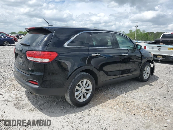 2018 Kia Sorento LX with VIN 5XYPG4A33JG404707, listed as a Copart auction lot 51875565 with 226,214 mi miles and Salvage Title. Bid and sale history available at carsss.com. Image 3.