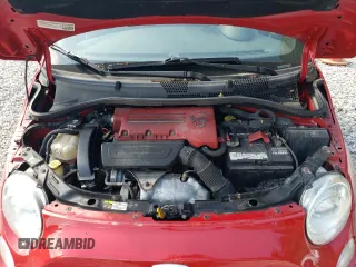 2015 FIAT 500 Abarth with VIN 3C3CFFFH6FT590412, listed as a Copart auction lot 62235855 with 67,892 mi miles and Clean title. Bid and sale history available at DreamBid. Image 11.