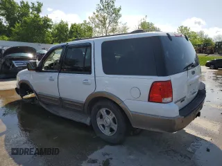 2003 Ford Expedition Eddie Bauer with VIN 1FMFU18L63LC56841, listed as a Copart auction lot 57602345 with Not provided miles and Salvage title. Bid and sale history available at DreamBid. Image 2.