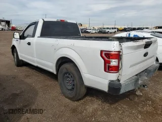 2018 Ford F-150 XL with VIN 1FTMF1CB1JKC72470, listed as a Copart auction lot 46689225 with 129,364 mi miles and Clean Title. Bid and sale history available at carsss.com. Image 2.