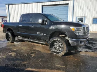 2017 Nissan Titan XD SL with VIN 1N6BA1F46HN557626, listed as a Copart auction lot 41450835 with 72,757 mi miles and Clean Title. Bid and sale history available at carsss.com. Image 4.