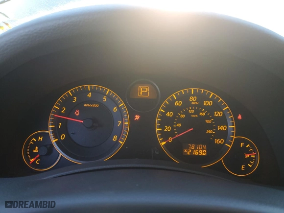 2005 Infiniti G35 Coupe with VIN JNKCV54E45M416441, listed as a Copart auction lot 76091374 with 78104 miles and Salvage Title. Bid and sale history available at carsss.com. Image 9.