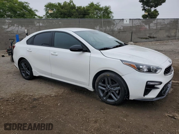 2021 Kia Forte GT-Line z VIN 3KPF34AD6ME286640, wystawiony jako Copart lot #57277855 z przebiegiem 49 251 mil mil oraz Szkoda całkowita • Salvage title. Historia ofert i sprzedaży dostępna na DreamBid. Obrazek 4.