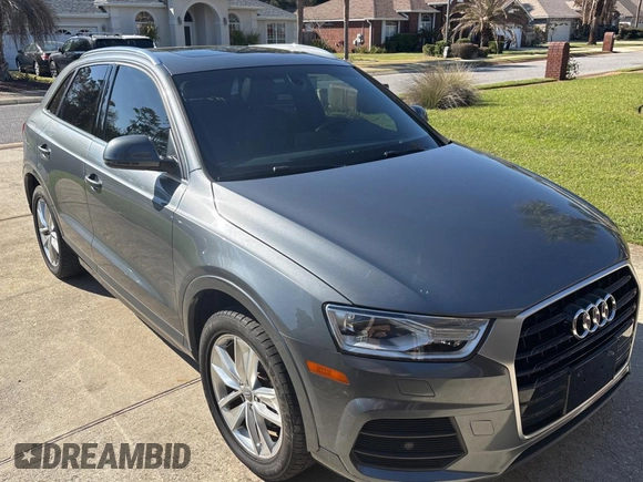 2016 Audi Q3 Premium Plus z VIN WA1BFCFS1GR017150, wystawiony jako Copart lot #50257805 z przebiegiem 108 318 mil mil oraz Czysty tytuł • Clean title. Historia ofert i sprzedaży dostępna na DreamBid. Obrazek 1.