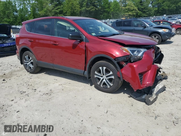 2018 Toyota RAV4 LE z VIN JTMBFREV5JD256595, wystawiony jako Copart lot #58344885 z przebiegiem 83 953 mil mil oraz Szkoda całkowita • Salvage title. Historia ofert i sprzedaży dostępna na DreamBid. Obrazek 4.