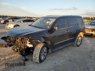 2019 Lexus GX with VIN JTJBM7FX8K5215879, listed as a Copart auction lot 84490814 with 101,280 mi miles and Salvage Title. Bid and sale history available at carsss.com. Image 1.
