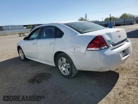2010 Chevrolet Impala LS with VIN 2G1WA5EN9A1120693, listed as a Copart auction lot 55350115 with 231,615 mi miles and Salvage Title. Bid and sale history available at DreamBid. Image 2.