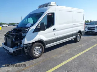 2023 Ford Transit Cargo with VIN 1FTBR1C84PKA64479, listed as a IAAI auction lot 41782267 with 13,412 mi miles. Bid and sale history available at carsss.com. Image 18.