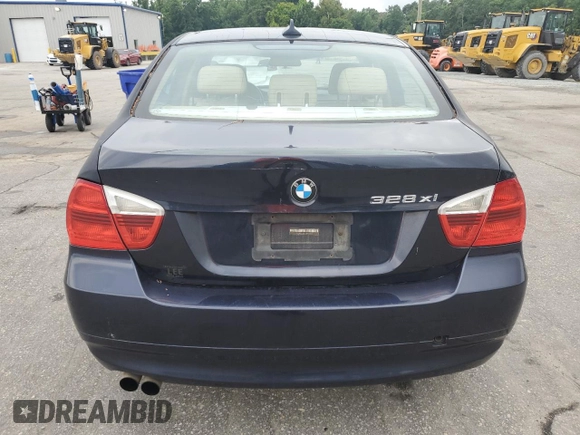 2006 BMW 3 Series 325i with VIN WBAVB135X6PT23238, listed as a Copart auction lot 62383815 with 274,464 mi miles and Salvage title. Bid and sale history available at DreamBid. Image 6.
