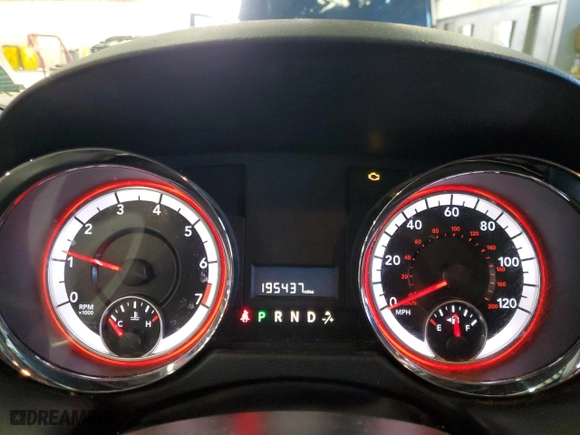 2017 Dodge Grand Caravan SE with VIN 2C4RDGBG4HR637666, listed as a Copart auction lot 50934025 with 195,437 mi miles and Clean Title. Bid and sale history available at carsss.com. Image 9.