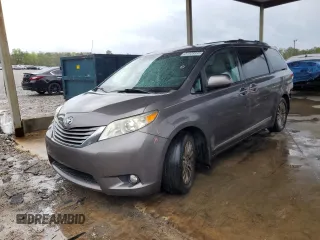 2011 Toyota Sienna XLE AAS with VIN 5TDYK3DC0BS115989, listed as a Copart auction lot 51128935 with 223,172 mi miles and Salvage Title. Bid and sale history available at carsss.com. Image 1.