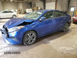 2022 Kia Forte LXS with VIN 3KPF24AD2NE499640, listed as a Copart auction lot 47997345 with 26,505 mi miles and Salvage Title. Bid and sale history available at carsss.com. Image 1.
