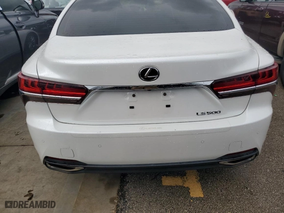 2019 Lexus LS with VIN JTHB51FFXK5009417, listed as a Copart auction lot 74072624 with 0 mi miles and Salvage Title. Bid and sale history available at carsss.com. Image 6.