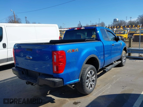 2022 Ford Ranger XL with VIN 1FTER1FH5NLD20564, listed as a IAAI auction lot 41641834 with 14,876 mi miles and . Bid and sale history available at DreamBid. Image 4.