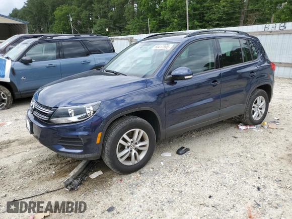 2015 Volkswagen Tiguan SE z VIN WVGAV7AX9FW611978, wystawiony jako Copart lot #63417995 z przebiegiem 77 942 mil mil oraz Czysty tytuł • Clean title. Historia ofert i sprzedaży dostępna na DreamBid. Obrazek 1.