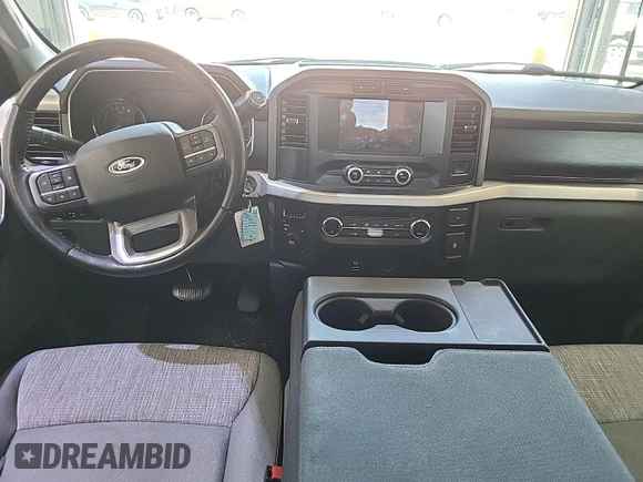 2021 Ford F-150 XL with VIN 1FTFW1E52MFB64744, listed as a IAAI auction lot 42733866 with 98,411 mi miles and . Bid and sale history available at DreamBid. Image 7.
