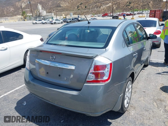 2012 Nissan Sentra SR with VIN 3N1AB6AP7CL748946, listed as a IAAI auction lot 42754308 with 91,406 mi miles and . Bid and sale history available at DreamBid. Image 4.
