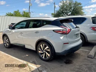 2015 Nissan Murano SL z VIN 5N1AZ2MH8FN287214, wystawiony jako Copart lot #58750485 z przebiegiem 194 313 mil mil oraz Czysty tytuł • Clean title. Historia ofert i sprzedaży dostępna na DreamBid. Obrazek 3.