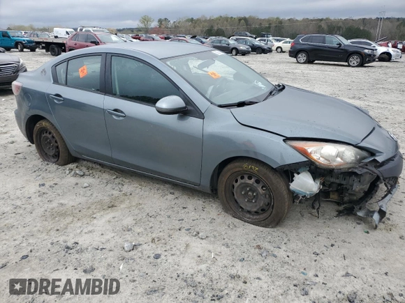 2013 Mazda 3 i SV with VIN JM1BL1TF7D1771755, listed as a Copart auction lot 50031635 with 197,850 mi miles and Non Repairable. Bid and sale history available at DreamBid. Image 4.