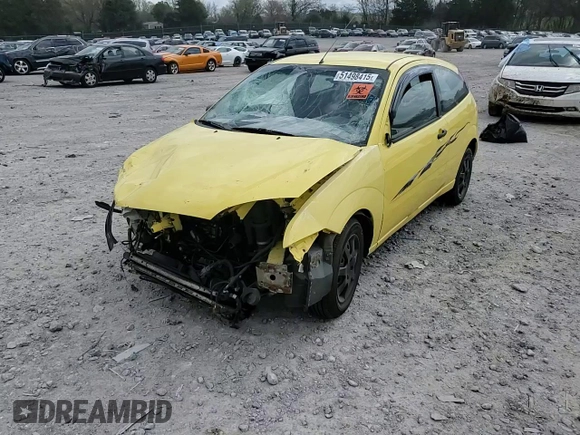 2005 Ford Focus S with VIN 3FAFP31N95R112987, listed as a Copart auction lot 51498415 with Not Provided miles and Salvage Title. Bid and sale history available at carsss.com. Image 11.
