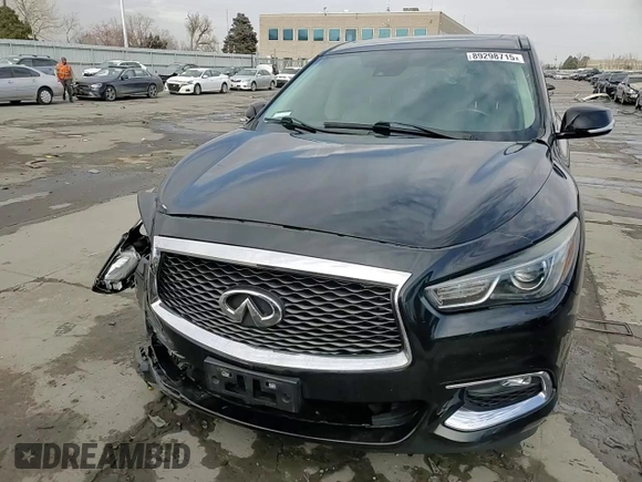 2019 Infiniti QX60 Luxe with VIN 5N1DL0MN0KC515513, listed as a Copart auction lot 89298715 with 91,068 mi miles and Salvage Title. Bid and sale history available at DreamBid. Image 14.