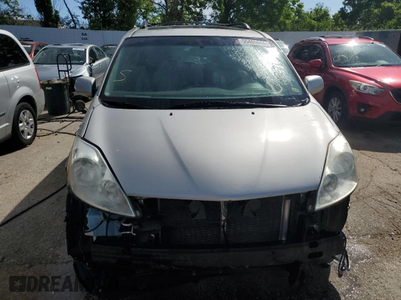 2008 Toyota Sienna XLE with VIN 5TDZK22CX8S179595, listed as a Copart auction lot 55465044 with 142,204 mi miles and Salvage Title. Bid and sale history available at carsss.com. Image 5.