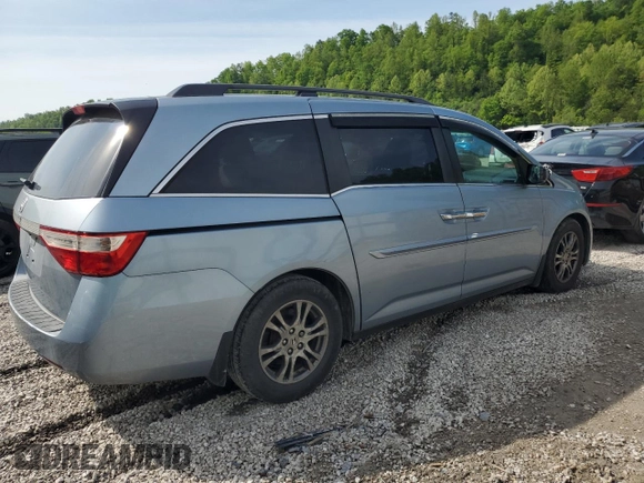 2011 Honda Odyssey EX с VIN 5FNRL5H46BB028490, выставлен на аукционе Copart как лот 55566685 с пробегом 158 988 миль миль и Списание • Salvage title. История ставок и продаж доступна на DreamBid. Изображение 3.