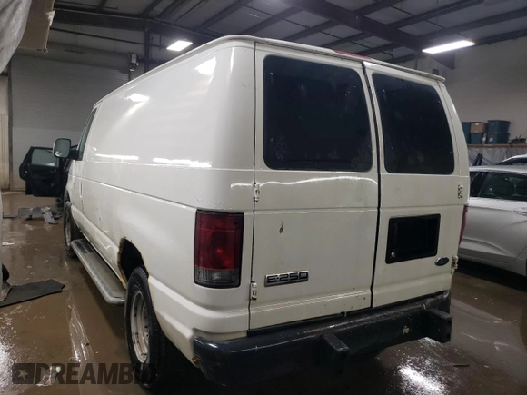2008 Ford Econoline Cargo Commercial with VIN 1FTNE24W28DA88751, listed as a Copart auction lot 42938085 with 234,429 mi miles and Salvage Title. Bid and sale history available at DreamBid. Image 2.