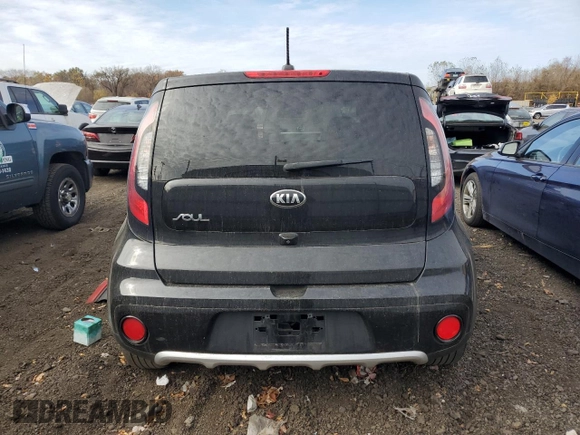 2018 Kia Soul + with VIN KNDJP3A5XJ7888650, listed as a Copart auction lot 76818224 with 82,365 mi miles and Salvage Title. Bid and sale history available at DreamBid. Image 6.