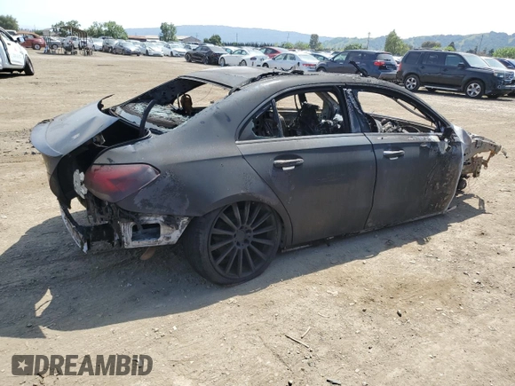 2020 Mercedes-Benz A 220 with VIN W1K3G4EB6LJ237834, listed as a Copart auction lot 55433655 with Not provided miles and Non repairable. Bid and sale history available at DreamBid. Image 3.