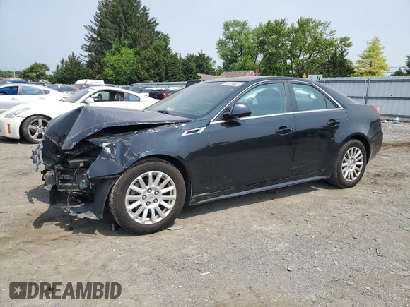 2013 Cadillac CTS Luxury with VIN 1G6DG5E52D0119675, listed as a Copart auction lot 59419955 with Not provided miles and Salvage title. Bid and sale history available at DreamBid. Image 1.