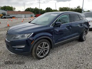 2018 Lincoln MKC Reserve with VIN 5LMCJ3D99JUL00613, listed as a Copart auction lot 58193055 with 52,083 mi miles and Salvage title. Bid and sale history available at DreamBid. Image 1.