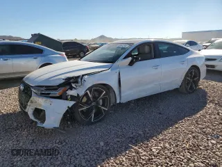 2025 Audi A7 Prestige with VIN WAUV2BF22SN004784, listed as a Copart auction lot 88342765 with 1,750 mi miles and Salvage title. Bid and sale history available at DreamBid. Image 1.