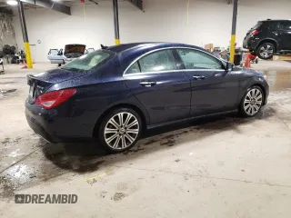 2018 Mercedes-Benz CLA with VIN WDDSJ4GB1JN693479, listed as a Copart auction lot 70115112 with 38,440 mi miles. Bid and sale history available at carsss.com. Image 3.