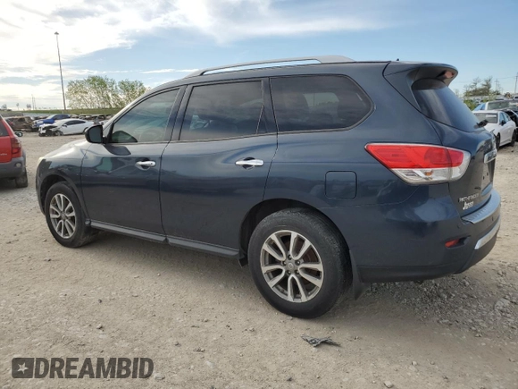 2015 Nissan Pathfinder S z VIN 5N1AR2MM1FC658447, wystawiony jako Copart lot #48972195 z przebiegiem 108 805 mil mil oraz Czysty tytuł • Clean title. Historia ofert i sprzedaży dostępna na DreamBid. Obrazek 2.