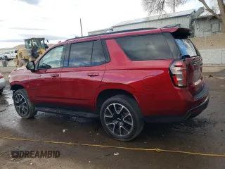 2023 Chevrolet Tahoe RST with VIN 1GNSKRKD7PR220840, listed as a Copart auction lot 86608654 with 44,628 mi miles and Salvage title. Bid and sale history available at DreamBid. Image 2.
