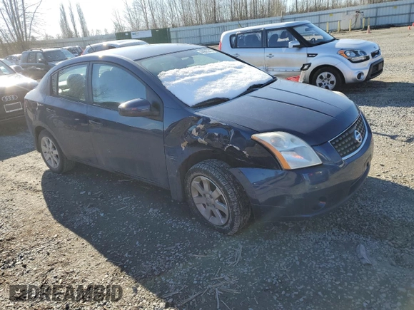2008 Nissan Sentra S with VIN 3N1AB61E48L681504, listed as a Copart auction lot 44965545 with 121,332 mi miles and Salvage Title. Bid and sale history available at DreamBid. Image 4.