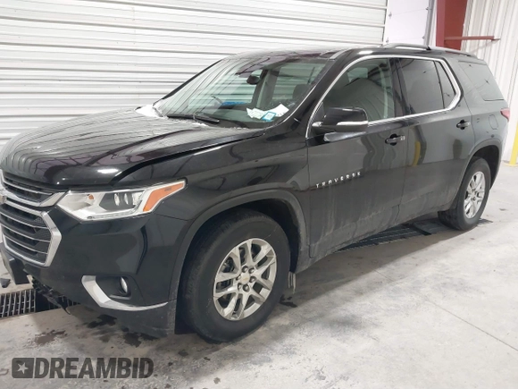 2021 Chevrolet Traverse LT Cloth with VIN 1GNEVGKW8MJ125076, listed as a IAAI auction lot 41600703 with 39,605 mi miles. Bid and sale history available at carsss.com. Image 2.