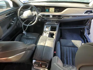 2020 Genesis G90 3.3T Premium with VIN KMTF34PAXLU078758, listed as a Copart auction lot 84002784 with 61,035 mi miles and Salvage Title. Bid and sale history available at carsss.com. Image 8.