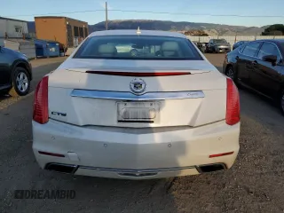 2014 Cadillac CTS Luxury RWD with VIN 1G6AR5S39E0173752, listed as a Copart auction lot 42184495 with 81,735 mi miles and Salvage Title. Bid and sale history available at carsss.com. Image 6.