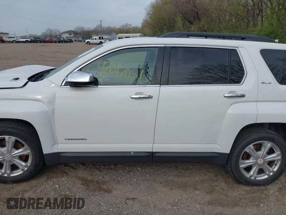 2016 GMC Terrain SLE with VIN 2GKALNEK0G6331752, listed as a IAAI auction lot 42017051 with 77,491 mi miles and . Bid and sale history available at carsss.com. Image 14.