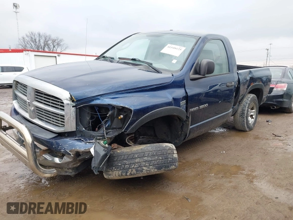 2006 Dodge 1500 SLT with VIN 1D7HU16206J155131, listed as a IAAI auction lot 41548125 with 213,690 mi miles and . Bid and sale history available at DreamBid. Image 18.