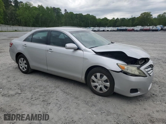 2011 Toyota Camry LE with VIN 4T1BF3EK0BU622317, listed as a Copart auction lot 52599265 with 247,706 mi miles and Salvage Title. Bid and sale history available at carsss.com. Image 4.