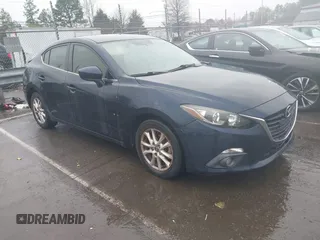 2016 Mazda 3 i Touring with VIN 3MZBM1W74GM275611, listed as a IAAI auction lot 41875146 with 92,632 mi miles. Bid and sale history available at carsss.com. Image 1.