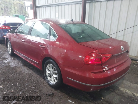 2016 Volkswagen Passat S with VIN 1VWAT7A31GC046553, listed as a IAAI auction lot 41969421 with 106,821 mi miles and . Bid and sale history available at DreamBid. Image 3.