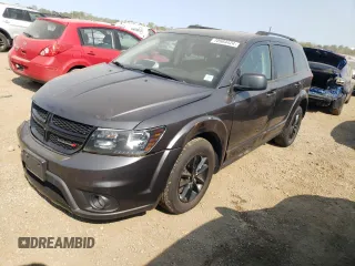 2019 Dodge Journey SE with VIN 3C4PDCBG0KT784247, listed as a Copart auction lot 70984424 with 106,073 mi miles and Salvage Title. Bid and sale history available at DreamBid. Image 1.