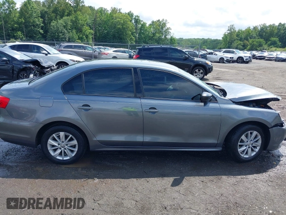 2013 Volkswagen Jetta S with VIN 3VW2K7AJ5DM285488, listed as a IAAI auction lot 42521944 with 132,655 mi miles and . Bid and sale history available at DreamBid. Image 14.