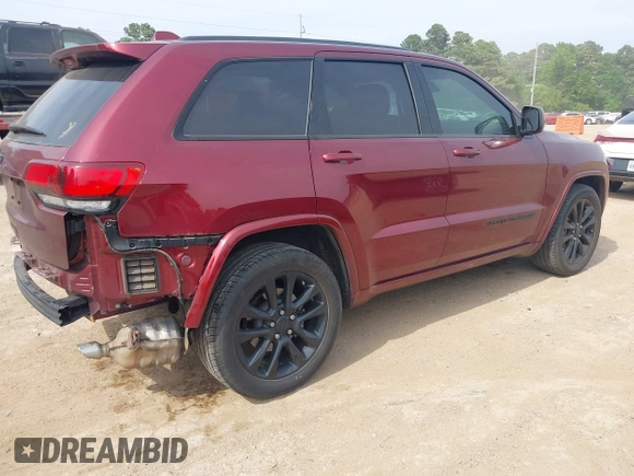 2021 Jeep Grand Cherokee Laredo X with VIN 1C4RJEAG0MC539722, listed as a IAAI auction lot 42059140 with 63,582 mi miles and . Bid and sale history available at DreamBid. Image 4.