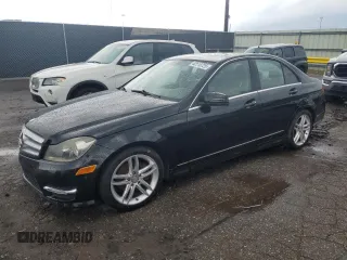 2013 Mercedes-Benz C 250 Sport with VIN WDDGF4HB8DR241466, listed as a Copart auction lot 62518725 with 159,275 mi miles and Salvage title. Bid and sale history available at DreamBid. Image 1.