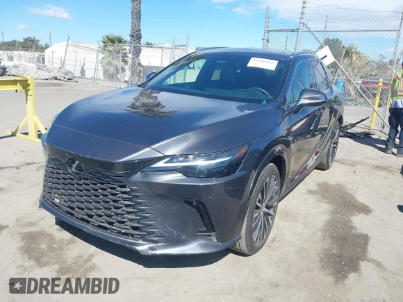 2024 Lexus RX 350 z VIN 2T2BAMBA3RC028022, wystawiony jako IAAI lot #41709161 z przebiegiem 15 945 mil mil oraz . Historia ofert i sprzedaży dostępna na DreamBid. Obrazek 2.